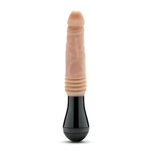 Dr. Skin Silicone Dr. Knight Thrusting Gyrating Vibrating Dildo Beige EASYTOYS