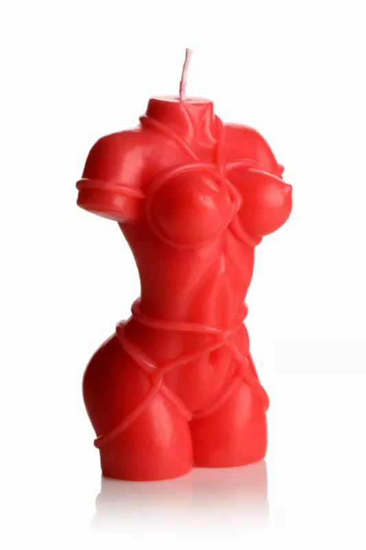 Master Series Bound Goddess Drip Candle Red