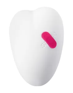 Sauce Sweeeheart Clitoral Vibrator White & Pink RIMBA