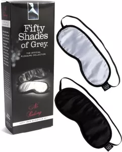 Fifty Shades of Grey No Peeking Maska na oči 2 ks - black/grey