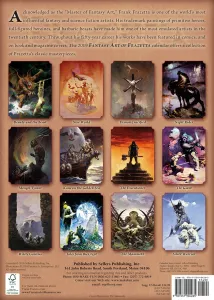 FANTASY ART OF FRANK FRAZETTA - 2019 CALENDAR ***sleva 50%!*** SELLERS PUBLISHING