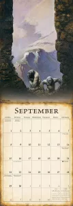 FANTASY ART OF FRANK FRAZETTA - 2019 CALENDAR ***sleva 50%!*** SELLERS PUBLISHING