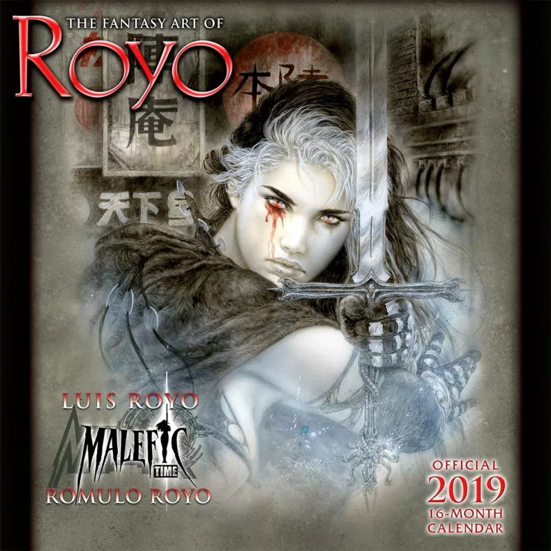 FANTASY ART OF ROYO - 2019 CALENDAR SELLERS PUBLISHING