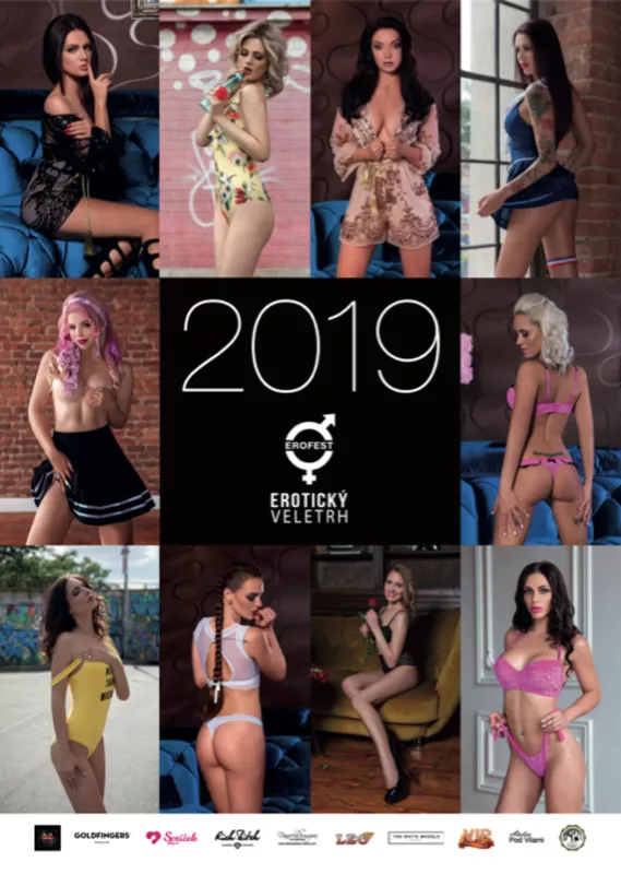 Kalendář Miss Erotika 2019 EROFEST