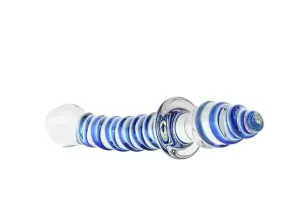 Gläs Mr. Swirly Double Ended Glass Dildo & Butt Plug GLÄS