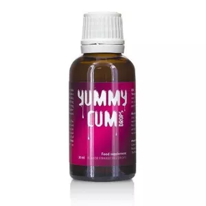 Kapky Yummy Cum pro muže 30ml