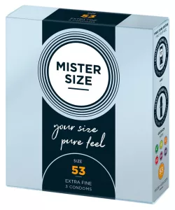 Mister Size Thin 53mm 3ks