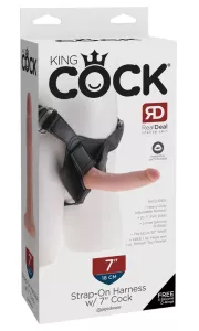 Pipedream King Cock Strap-on Harness w/ 7" Cock